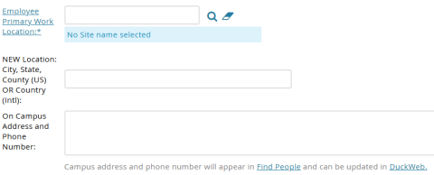 Location information on MyTrack offer card